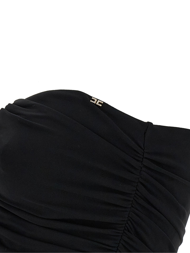 Elisabetta Franchi Heart-Shaped Neckline Dress Abiti - Nero | 078f8da2fde4306443b475eabbd3ece15e5ec349