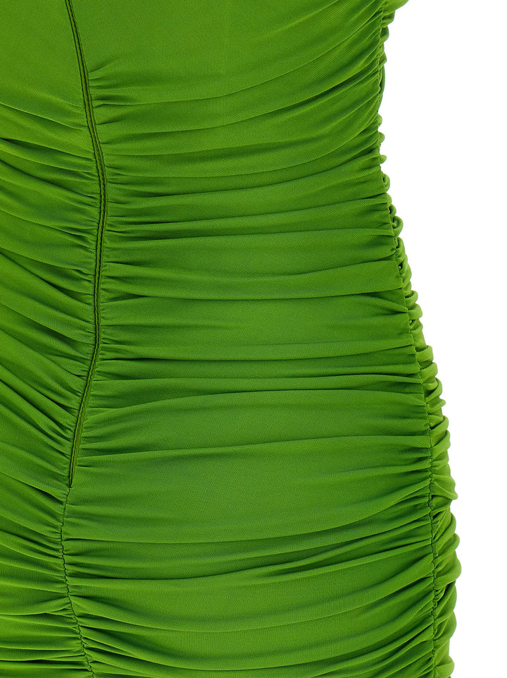 Elisabetta Franchi Heart-Shaped Neckline Dress Abiti - Verde | beba8f799e16b7620884788b7013924b2fb2493b