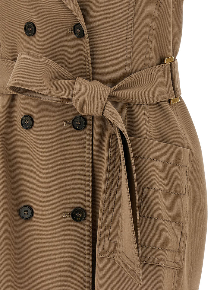 Elisabetta Franchi Vest Dress Abiti - Beige | 9d7e2ccb8e45515a01b16e9fcb93f0196a80a489