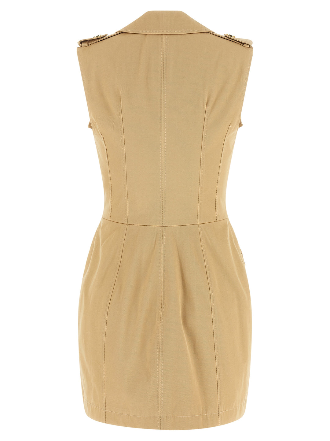 Elisabetta Franchi Double-Breasted Dress Abiti - Beige | 5b142860eb3744281896972b7f3ff89024289709