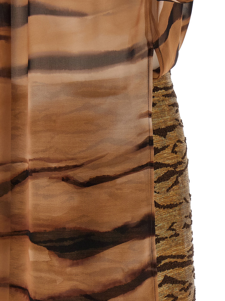 Elisabetta Franchi Animal Dress Abiti - Marrone | 78183354a899d6c36569508576cea33457eefab2