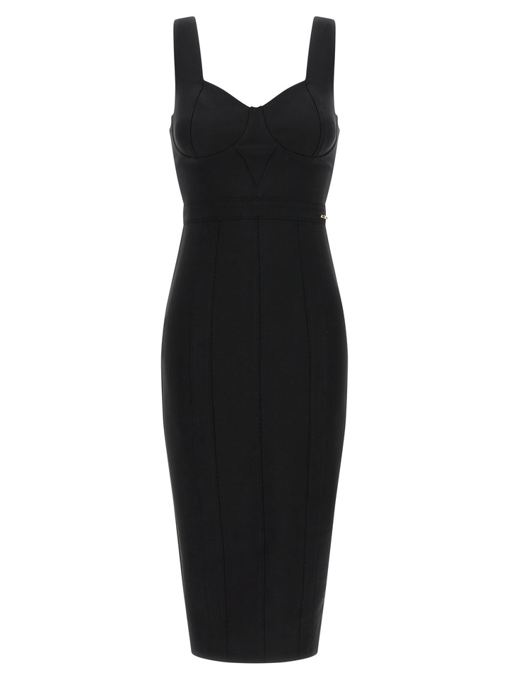 Elisabetta Franchi Scuba Dress Abiti - Nero | daeaa2afb2e7aa0b3a6f5f87e60fef6c5ac7ee92