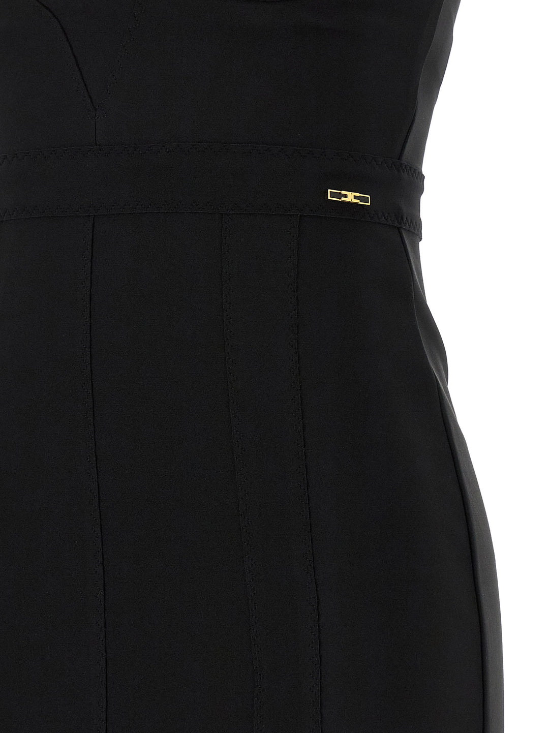 Elisabetta Franchi Scuba Dress Abiti - Nero | 9a32058aba1b67e94740ef854e5f3c54a3ab0e48