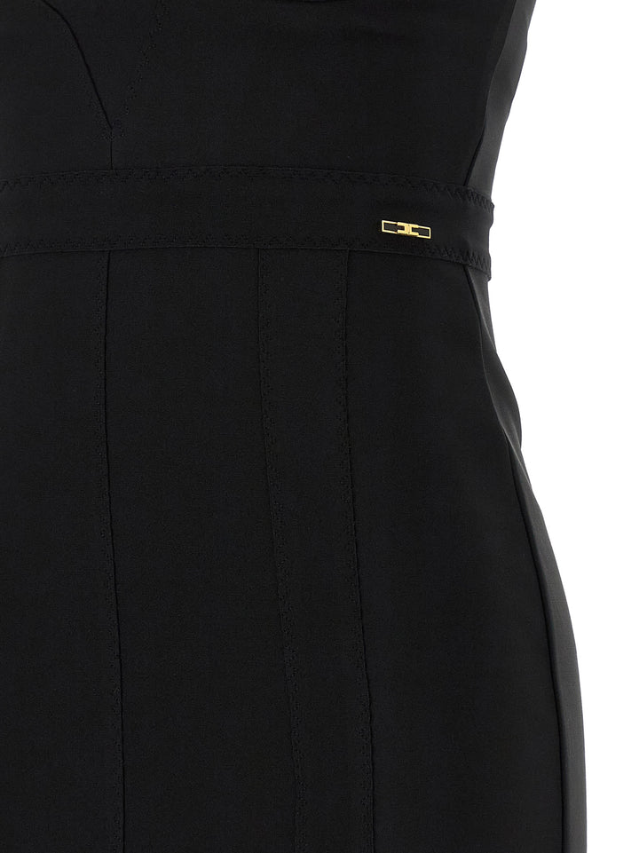 Elisabetta Franchi Scuba Dress Abiti - Nero | 9a32058aba1b67e94740ef854e5f3c54a3ab0e48