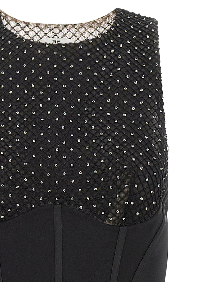 Elisabetta Franchi Red Carpet Abiti - Nero | 4a80be40ed92e8539db5ec6906496fd26d95c4c0