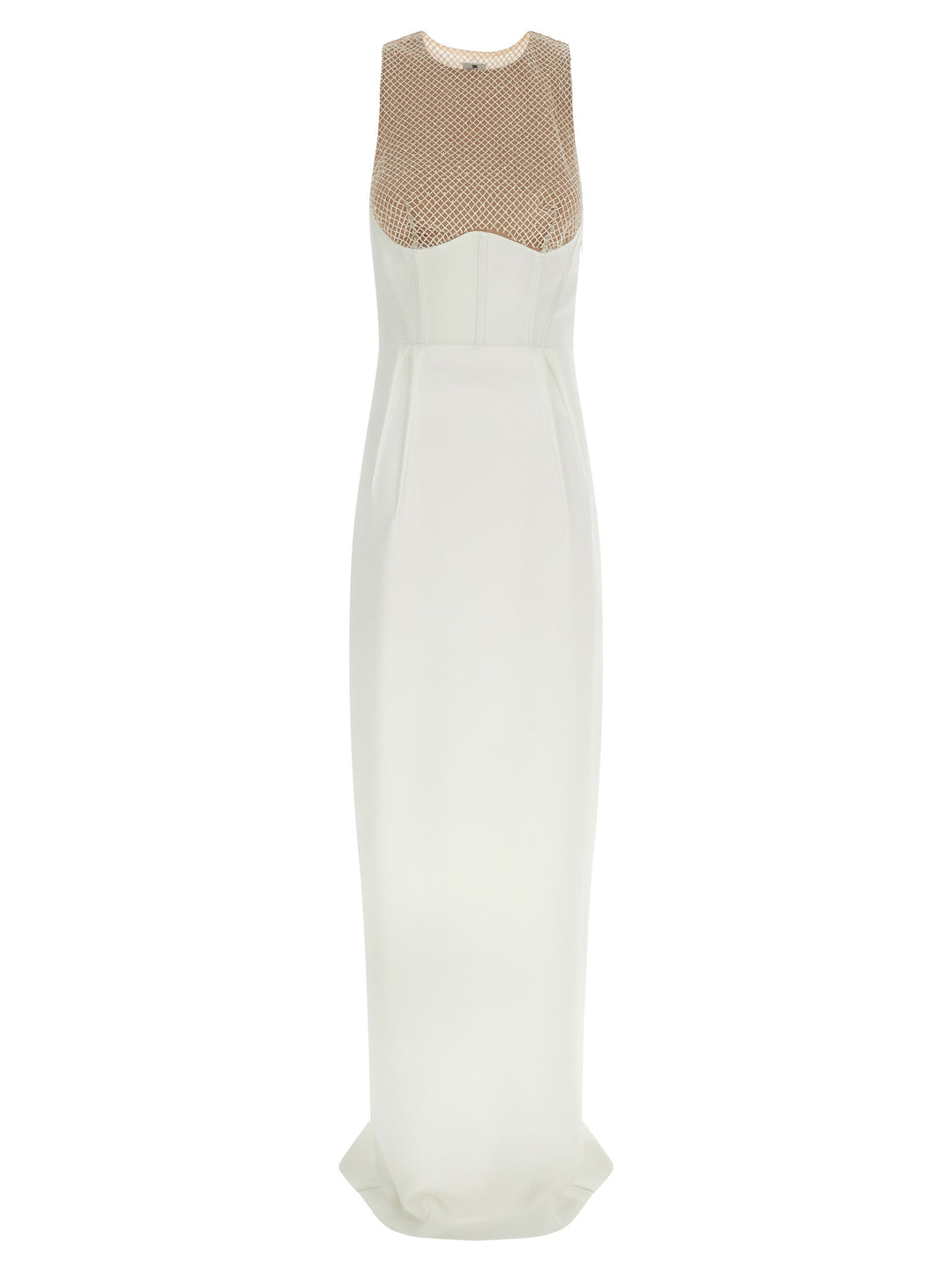 Elisabetta Franchi Red Carpet Abiti - Bianco | 935a529526d9c83728c894edf06208882aa92ba8