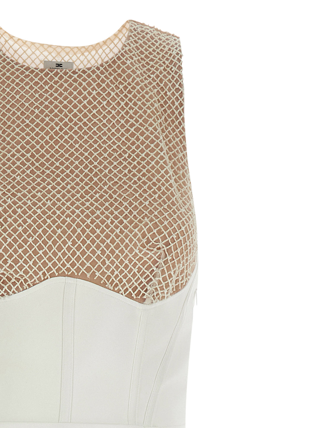 Elisabetta Franchi Red Carpet Abiti - Bianco | c70632537e22b48afb61591aa497658fcde4cff2