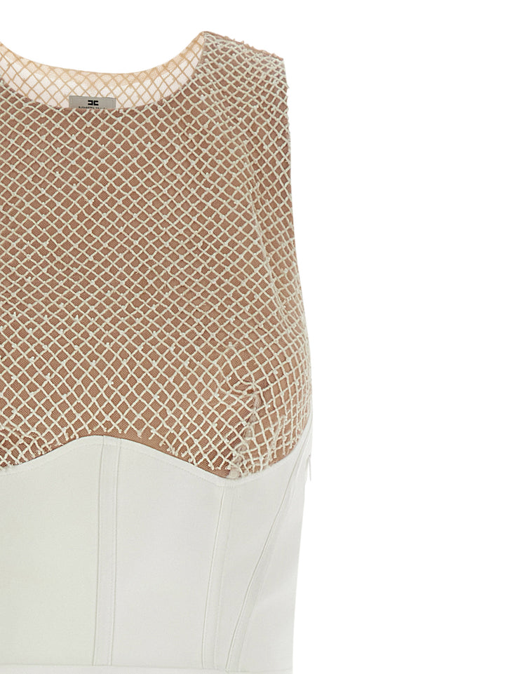 Elisabetta Franchi Red Carpet Abiti - Bianco | c70632537e22b48afb61591aa497658fcde4cff2