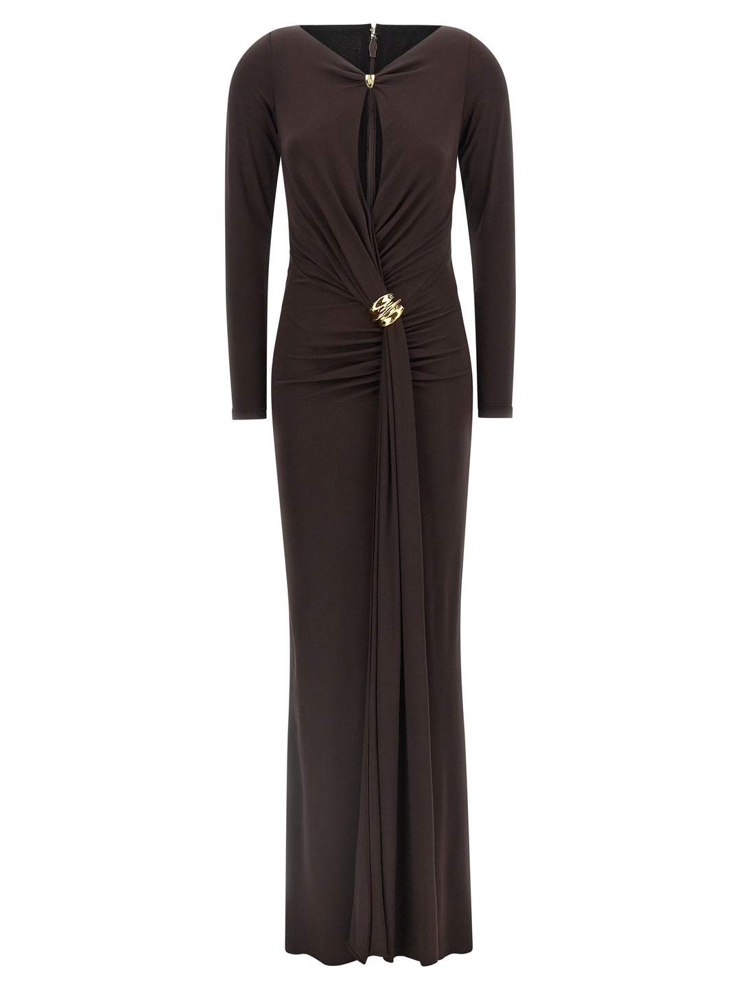 Elisabetta Franchi Red Carpet Abiti - Marrone | 3af533daa6827487eb1b908950f54a5ebb52bfae