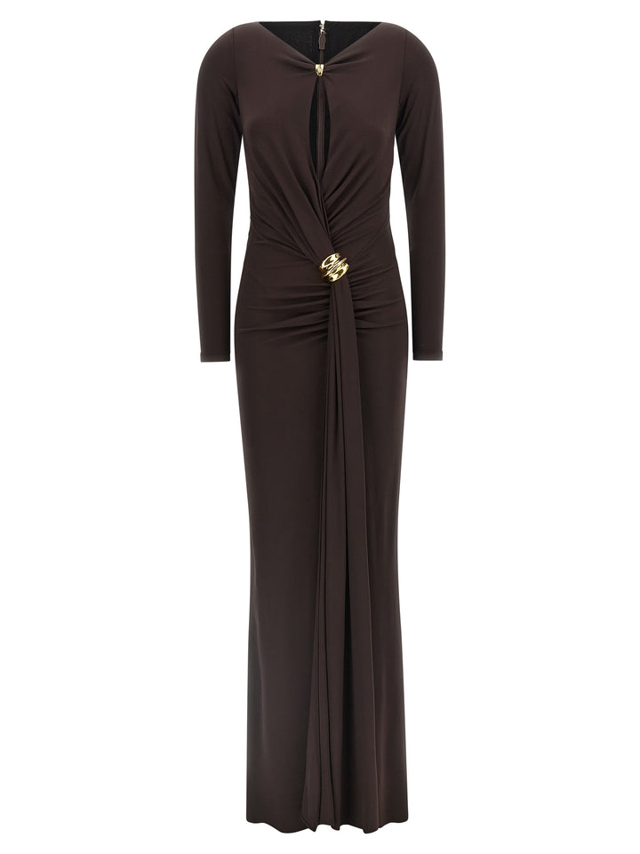 Elisabetta Franchi Red Carpet Abiti - Marrone | 3af533daa6827487eb1b908950f54a5ebb52bfae
