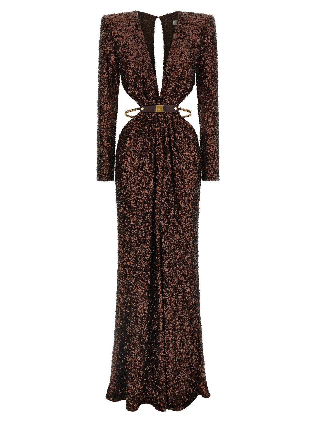 Elisabetta Franchi Red Carpet Abiti - Marrone | a2b3d67f28780c5a46cc97c733faae6fedf1c65b