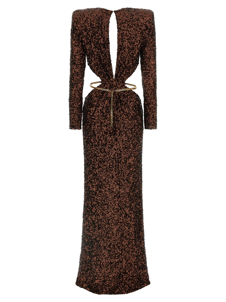 Elisabetta Franchi Red Carpet Abiti - Marrone | 60b39945f0ff760c987e28d326452ecc09405e90