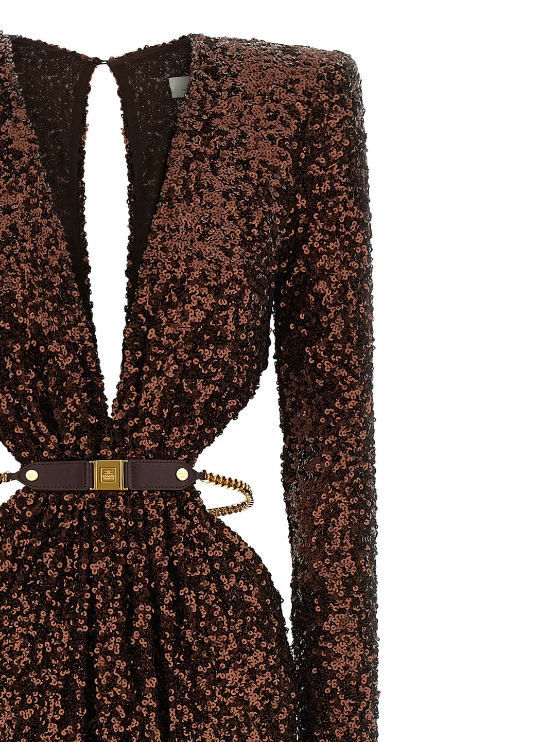 Elisabetta Franchi Red Carpet Abiti - Marrone | 6bbbb3c93237e45a349aadeb5f561feda3aa55d7