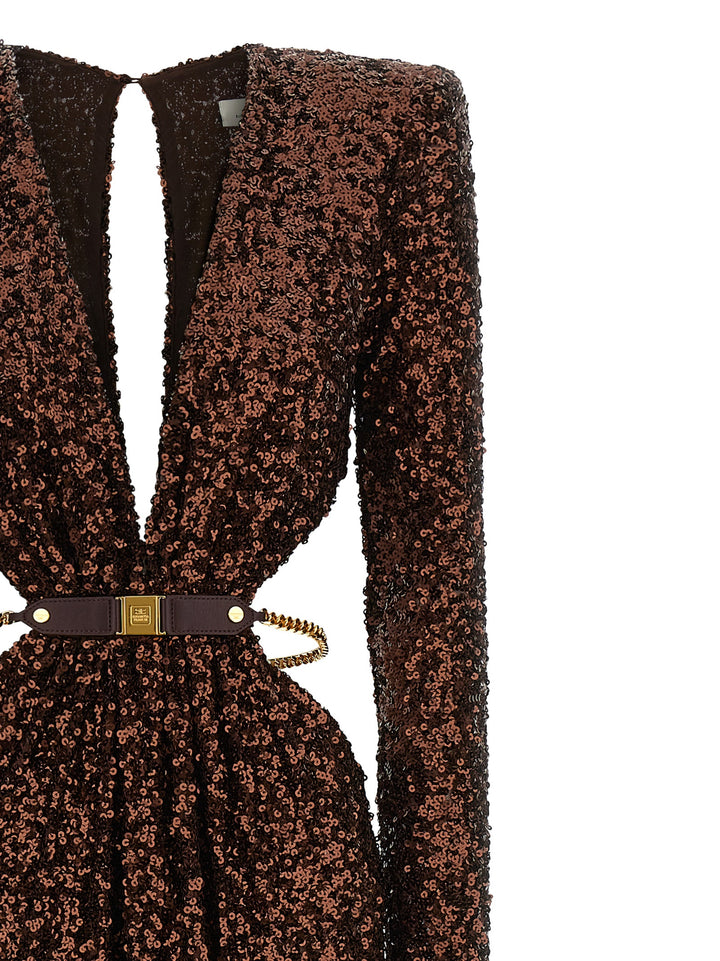 Elisabetta Franchi Red Carpet Abiti - Marrone | 6bbbb3c93237e45a349aadeb5f561feda3aa55d7