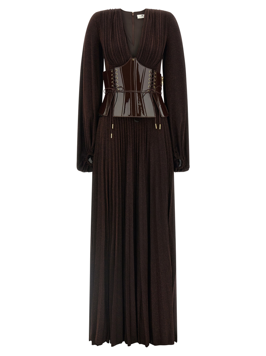 Elisabetta Franchi Red Carpet Abiti - Marrone | 2ac6e46610caee7fcc463b239427640978956447