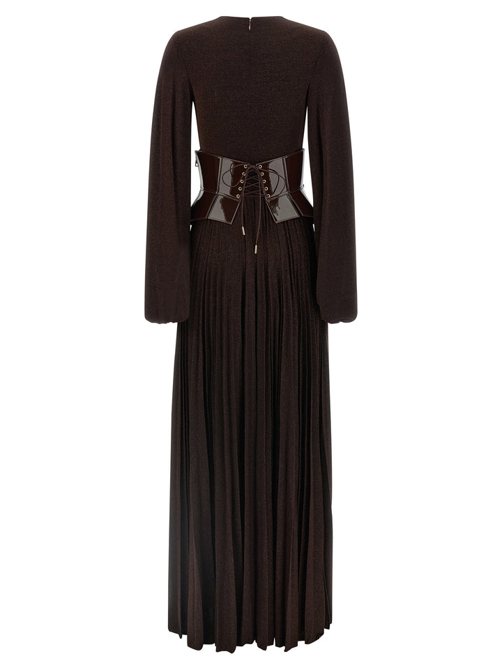 Elisabetta Franchi Red Carpet Abiti - Marrone | a63cfc3b44c10516720724d2069a178aaff3ce7b