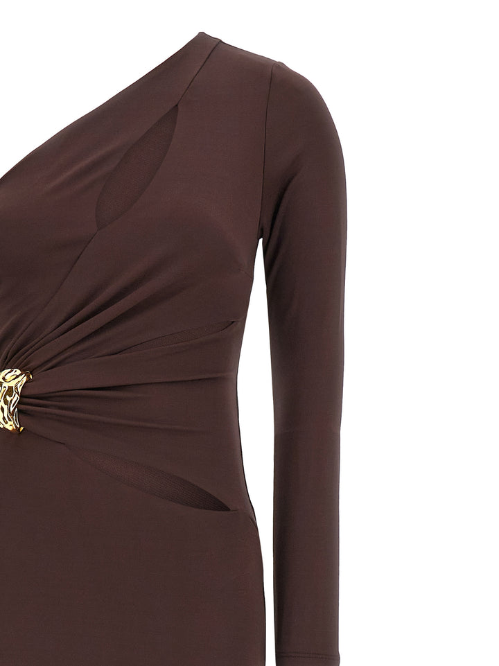 Elisabetta Franchi Red Carpet Abiti - Marrone | 7f5b920989e704efd92773a23bc37a94e4317157