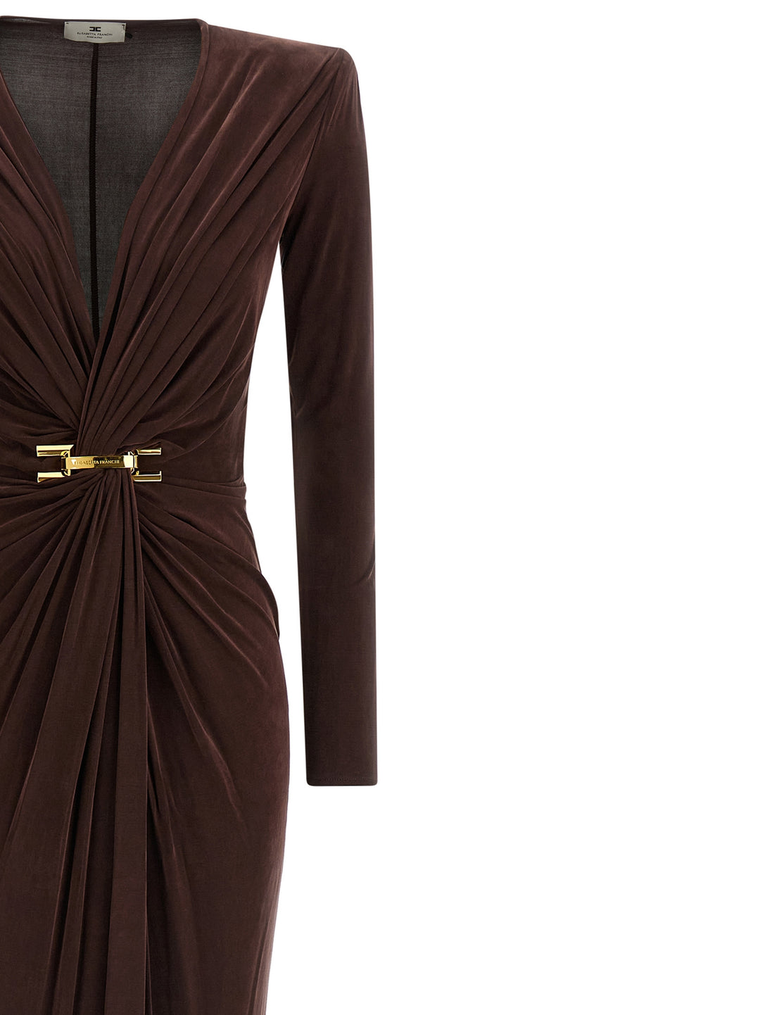 Elisabetta Franchi Red Carpet Abiti - Marrone | 58aa52ec641ab1572ff2086bbfc4ad92286d285b