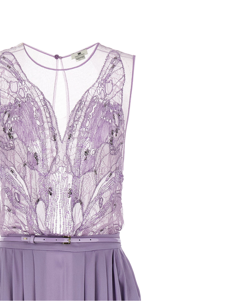 Elisabetta Franchi Red Carpet Abiti - Viola | 3568b3e33faecb10c7baa48a0a4c168047a1b161
