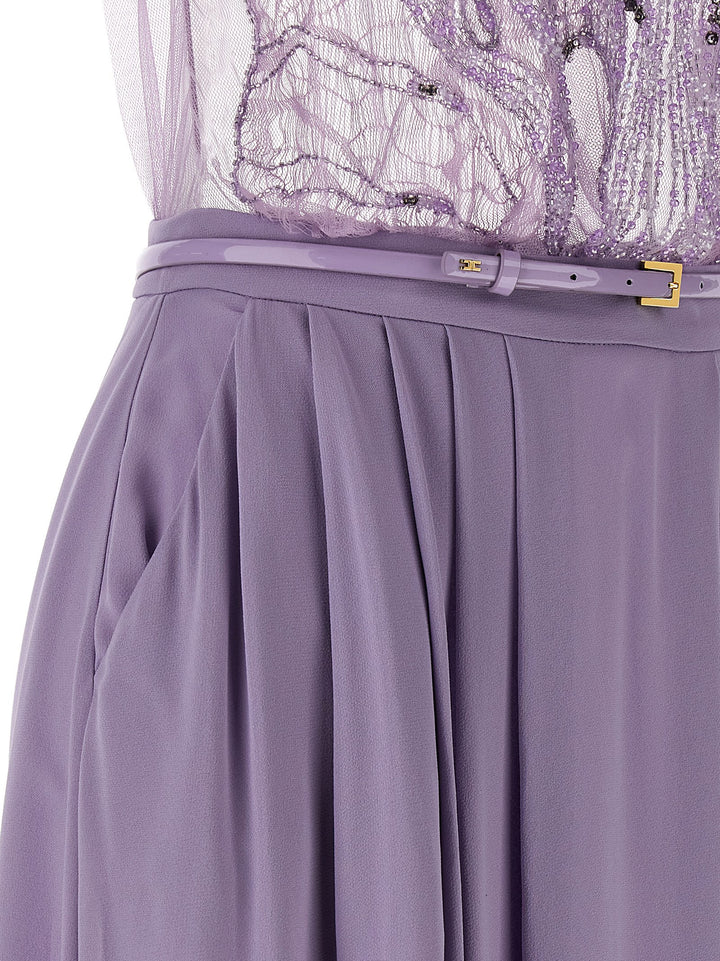Elisabetta Franchi Red Carpet Abiti - Viola | bd1a8506f8ed05259b75cfb6a489d29734f3c502