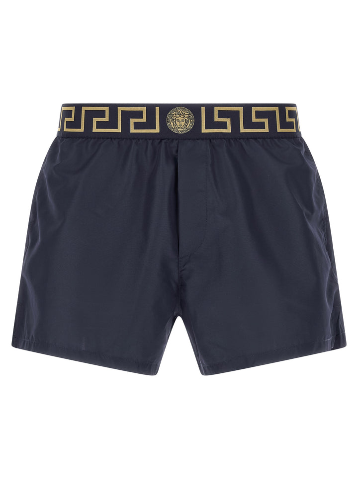 Versace Greca Beachwear - Blu | 15580a990ed3dfb09ae591d64a511e2746a34501