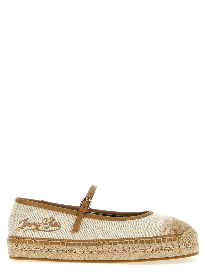 Jimmy Choo Aciel Flat shoes - Beige | a5ff4ff2d7d6a37de40a542f09c68756cf03b97b