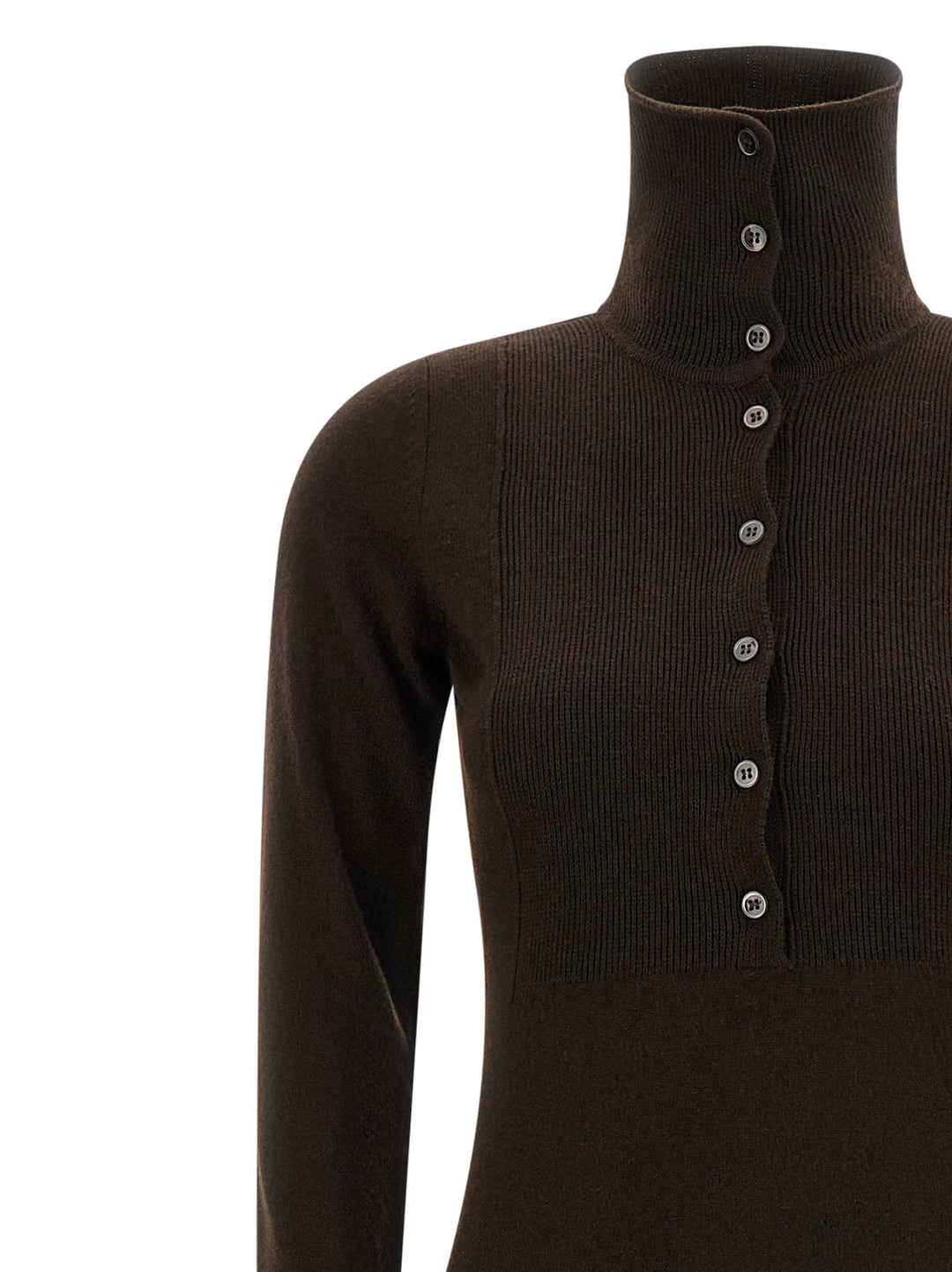 Tom Ford High Neck Dress Abiti - Marrone | f592e52a746ab6f0f246f5528ce10d50df30533c