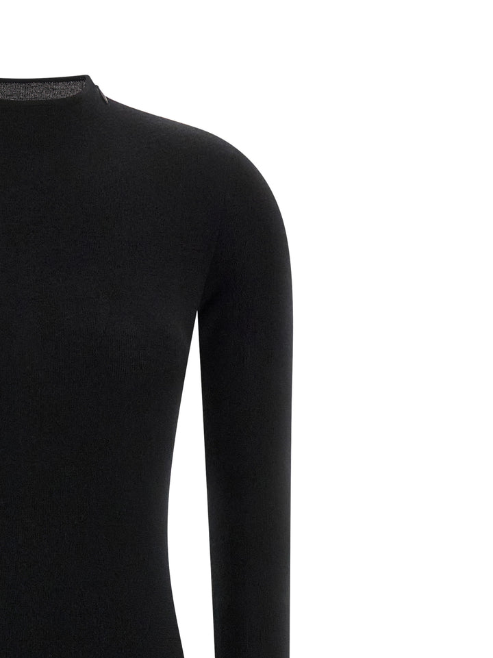 Tom Ford Cashmere And Silk Dress Abiti - Nero | e1d41a0d046af6e2f29d5ecca28c2b570a6f5a43