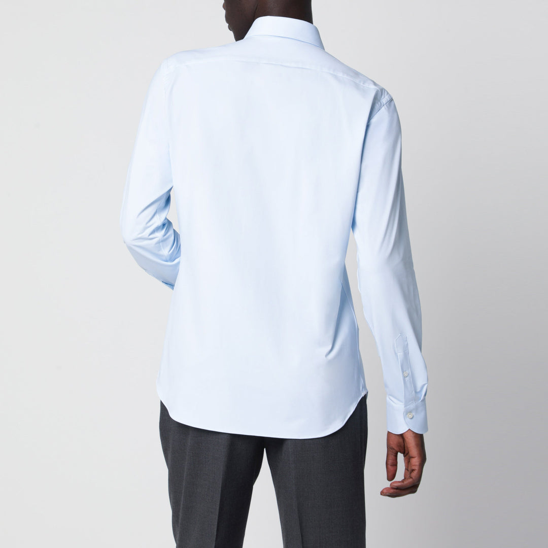 Xacus Chemise Coupe Ajustée Active Bleu Clair