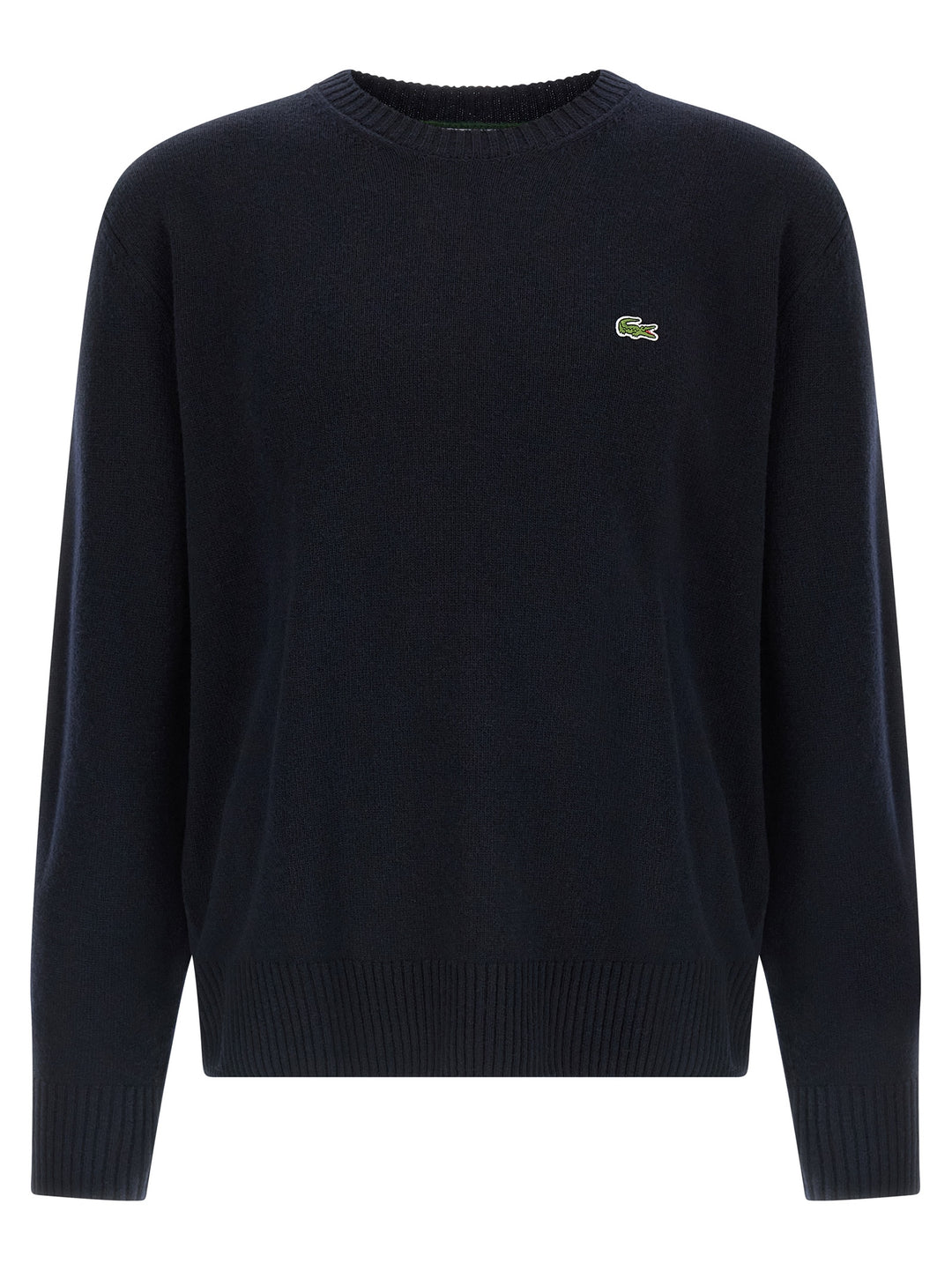 Lacoste Logo Patch Sweater Maglioni - Blu | b16d0c794cd751fdfb79f3382800445e6ccec3dd