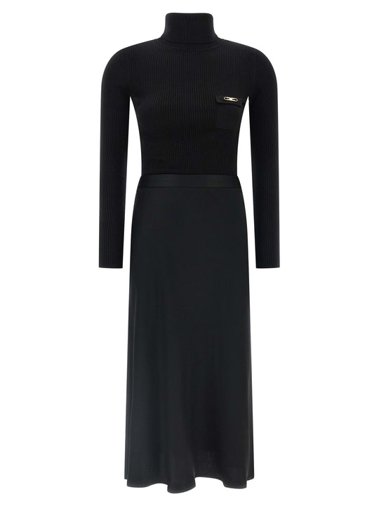 Turtleneck Dress Abiti Nero