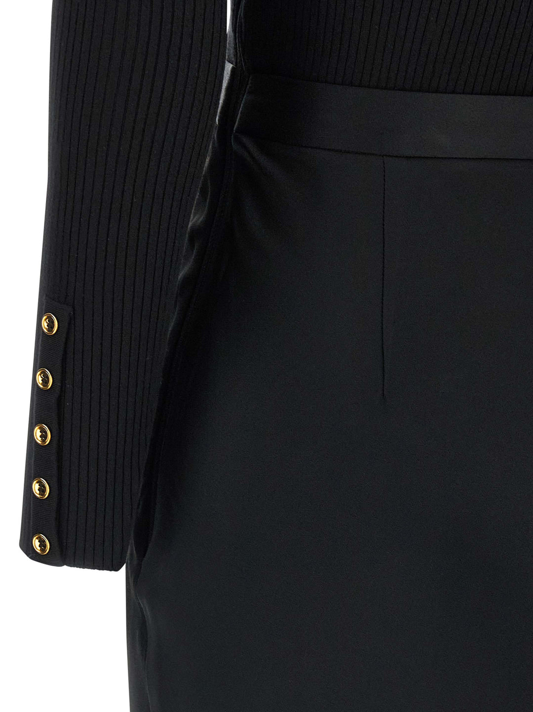 Elisabetta Franchi Turtleneck Dress Abiti - Nero | 7eb217cd1c640c410951bb9b87b673927b7e080f