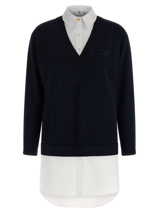 Multi-Layered Dress Abiti Blu