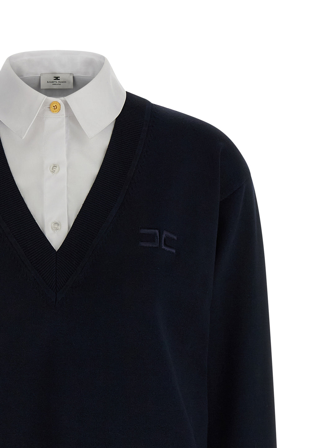 Elisabetta Franchi Multi-Layered Dress Abiti - Blu | f8b154886d24c131bea94291da73ba666ade2c2d