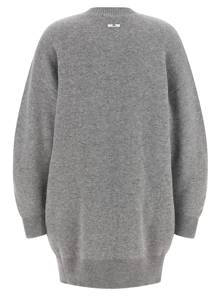 Elisabetta Franchi Necklace Dress Abiti - Grigio | 45607d7d3c40342eb982b40c5cae584e3e563caf