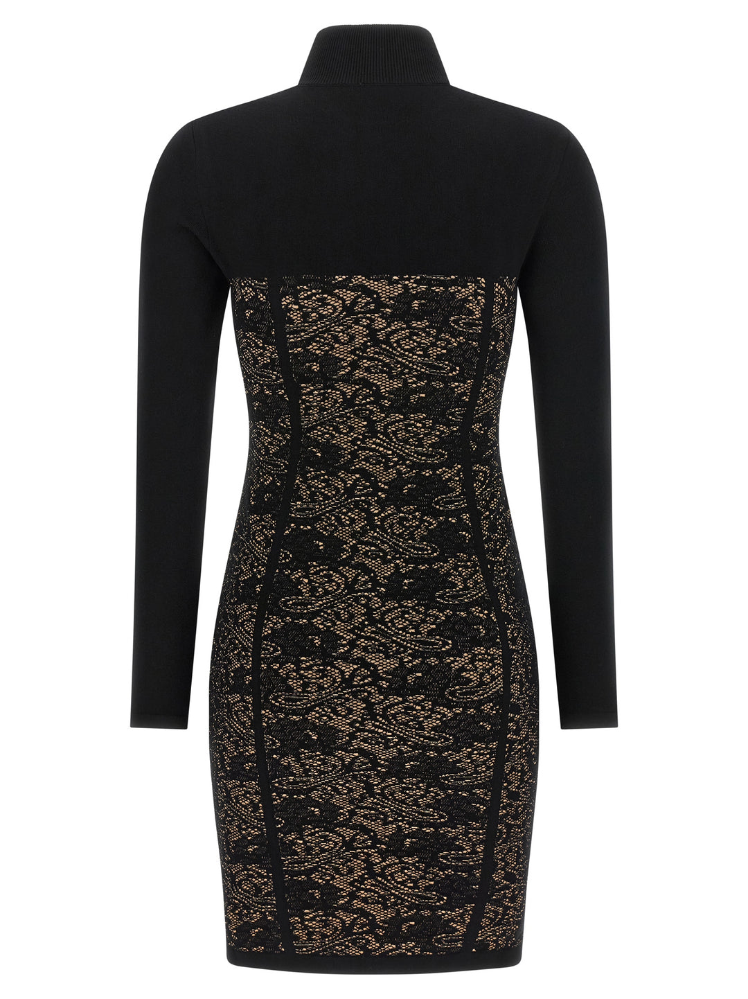 Elisabetta Franchi Jacquard Dress Abiti - Nero | 25d6683647d46b4f12a0d27c162d16e15d65d10d