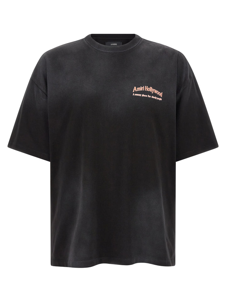 Amiri Sunny Place Skate T shirt - Nero | e9e3c064faab1cebddcf01594bf75f9a193bb3bf
