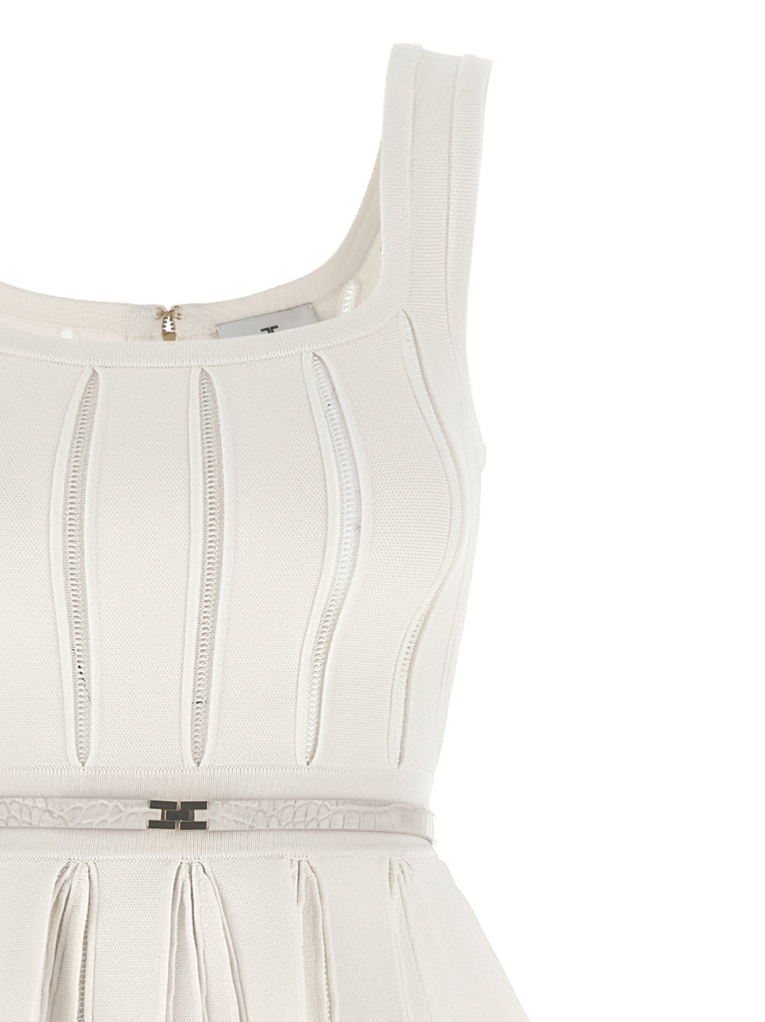 Elisabetta Franchi Red Carpet Abiti - Bianco | daf9a66f009982f0e8b20b8b1f991a9ab227c571