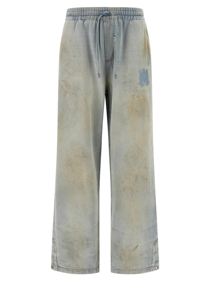 Amiri Relaxed Baggy Jeans - Celeste | d8cb51004c3bf58da00efd6a1659065c5075355e