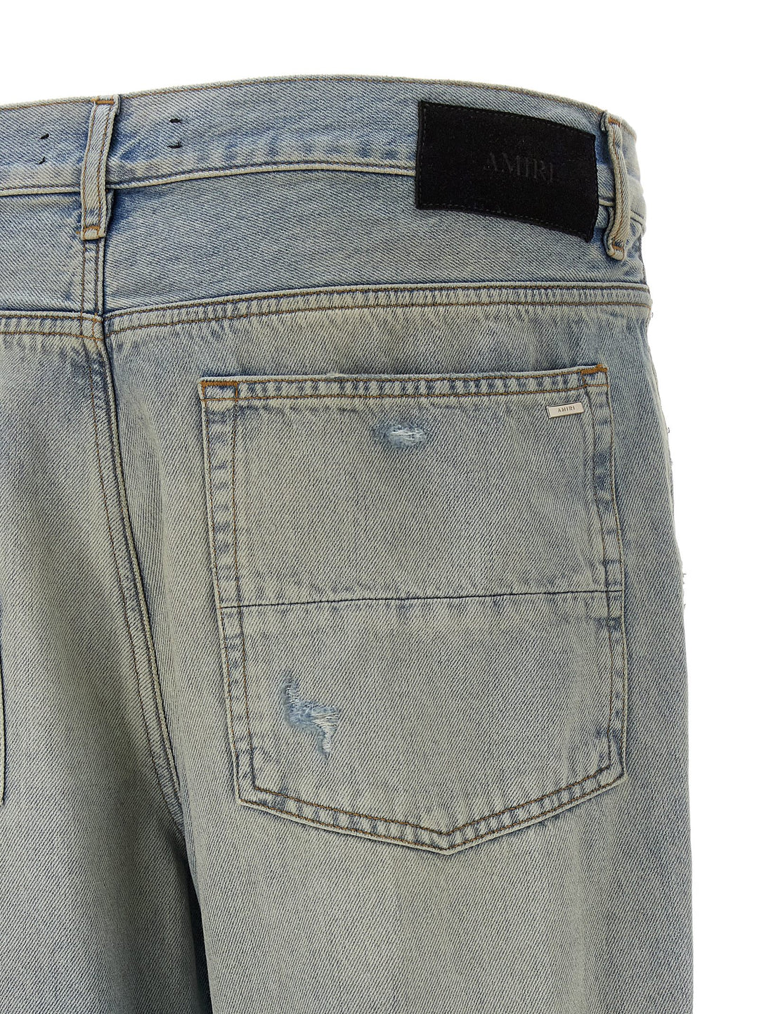 Amiri Mx1 Straight Flare Jeans - Celeste | 3eb761e40dadab85071729a0f26311785fbdd9ab