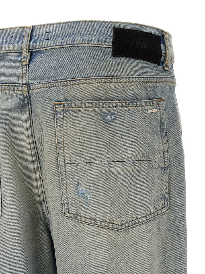 Amiri Mx1 Straight Flare Jeans - Celeste | 3eb761e40dadab85071729a0f26311785fbdd9ab