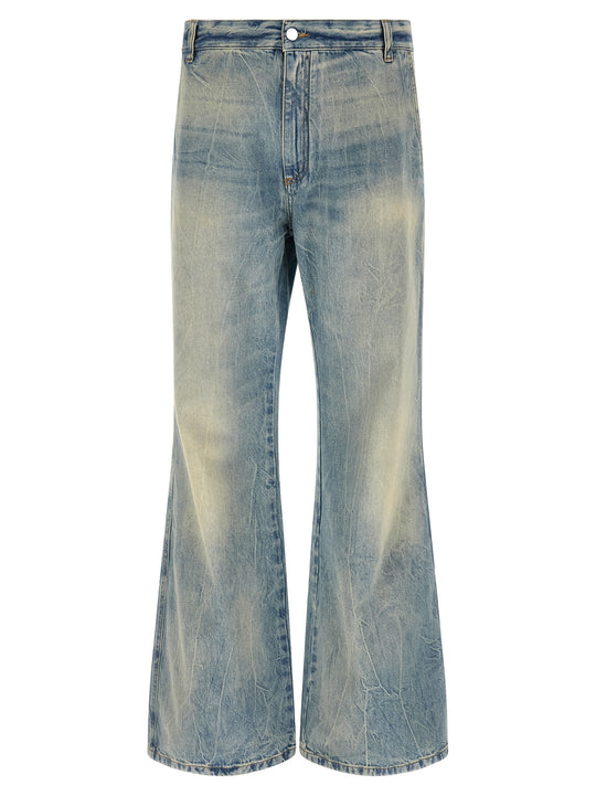 Boot Cut Jeans Blu