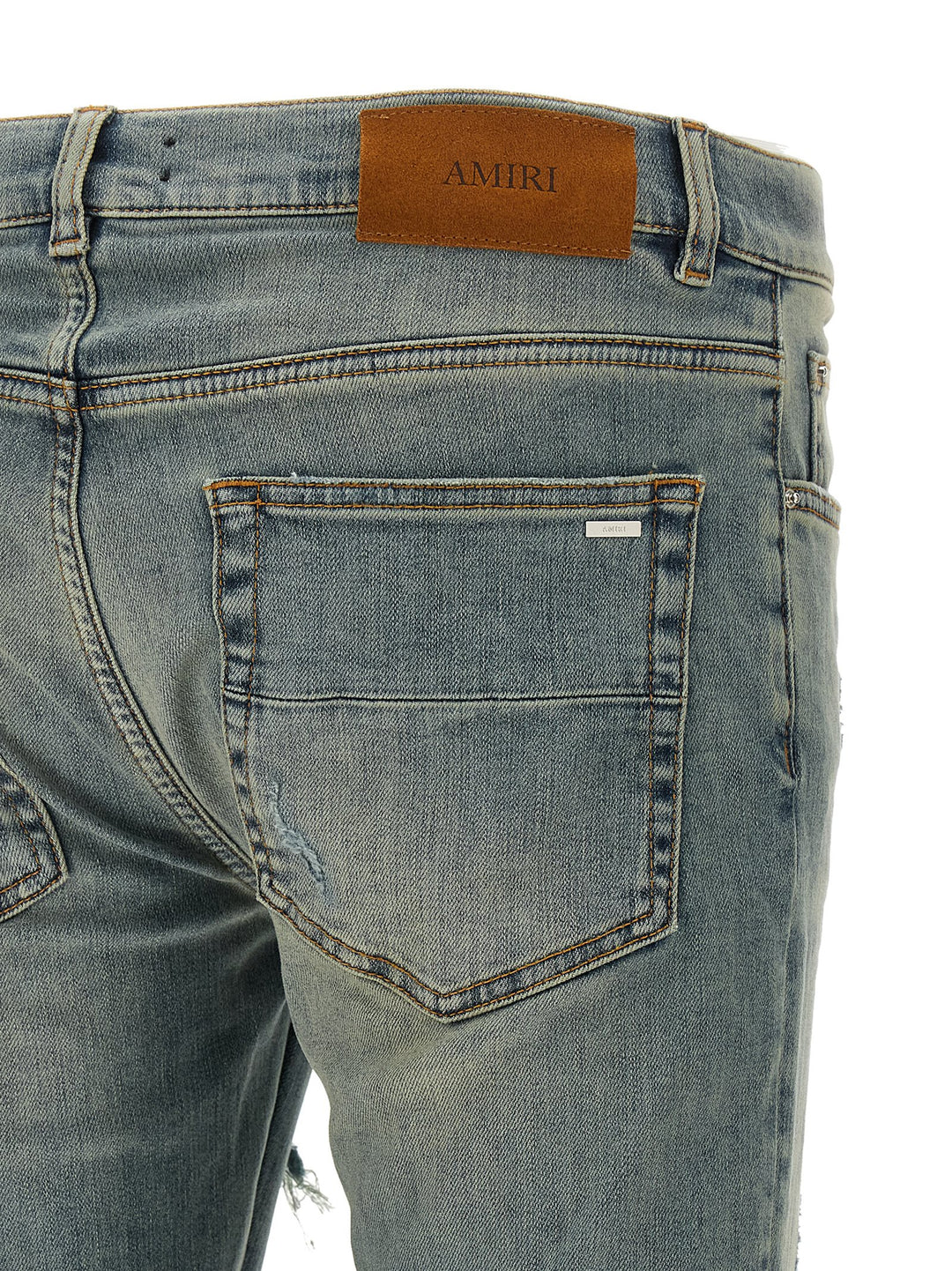 Amiri Flannel Mx1 Jeans - Celeste | a949273c31a35e010a134611a6610bd4893b64ec