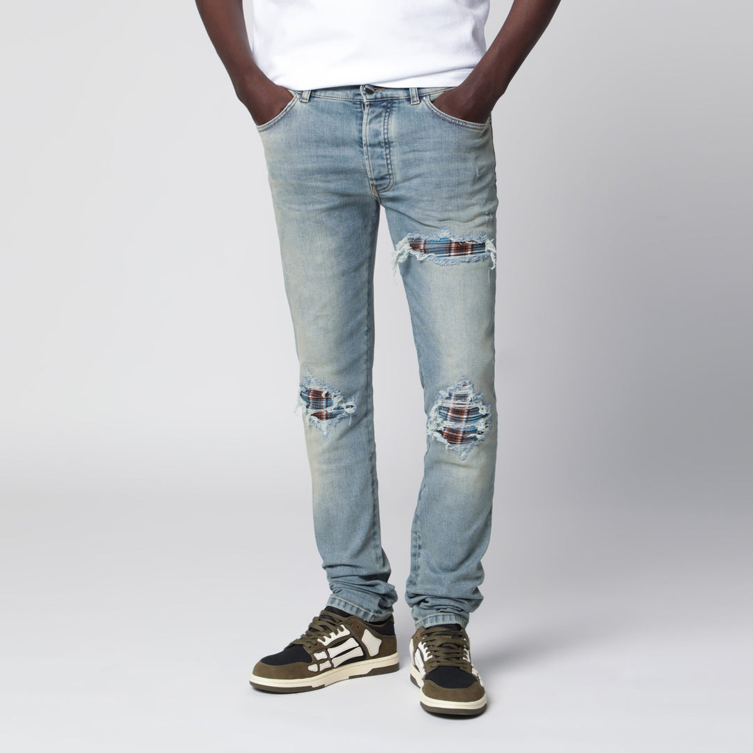 Amiri Pantaloni - Celeste | edc96ab8cbf00b1d2a85d2fbfa760ace559ef5fe