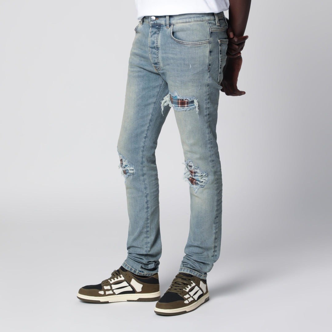 Amiri Pantaloni - Celeste | 10af8f999fc4816e801a98051044491d8e9bbbe3
