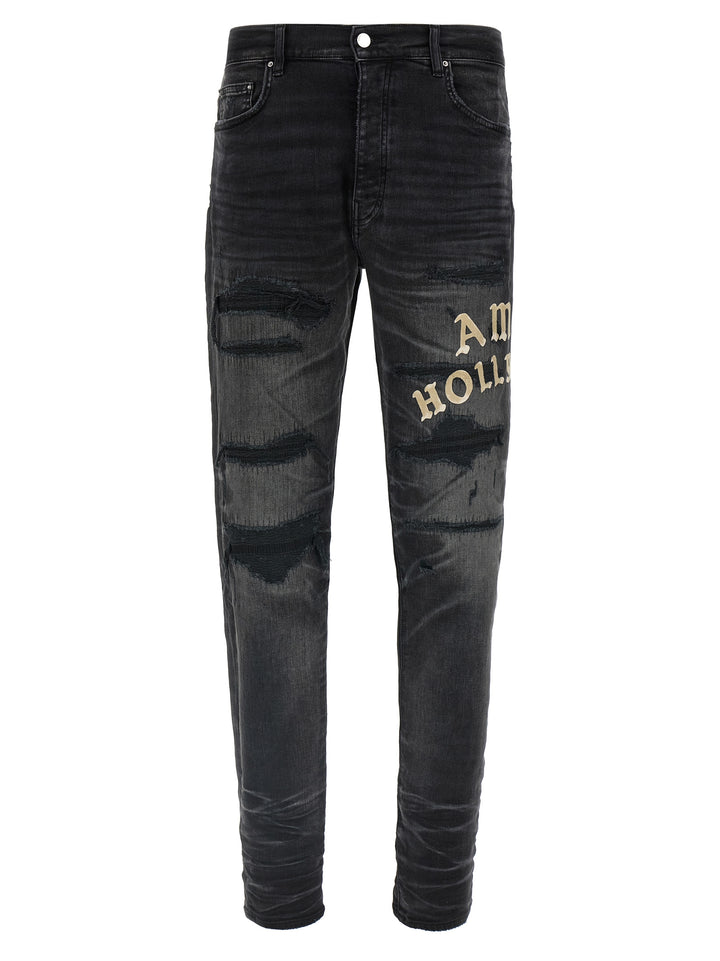 Amiri Amiri Hollywood Jeans - Nero | d01c31effebcdaa2ee0d9adfacb634a7282587a0