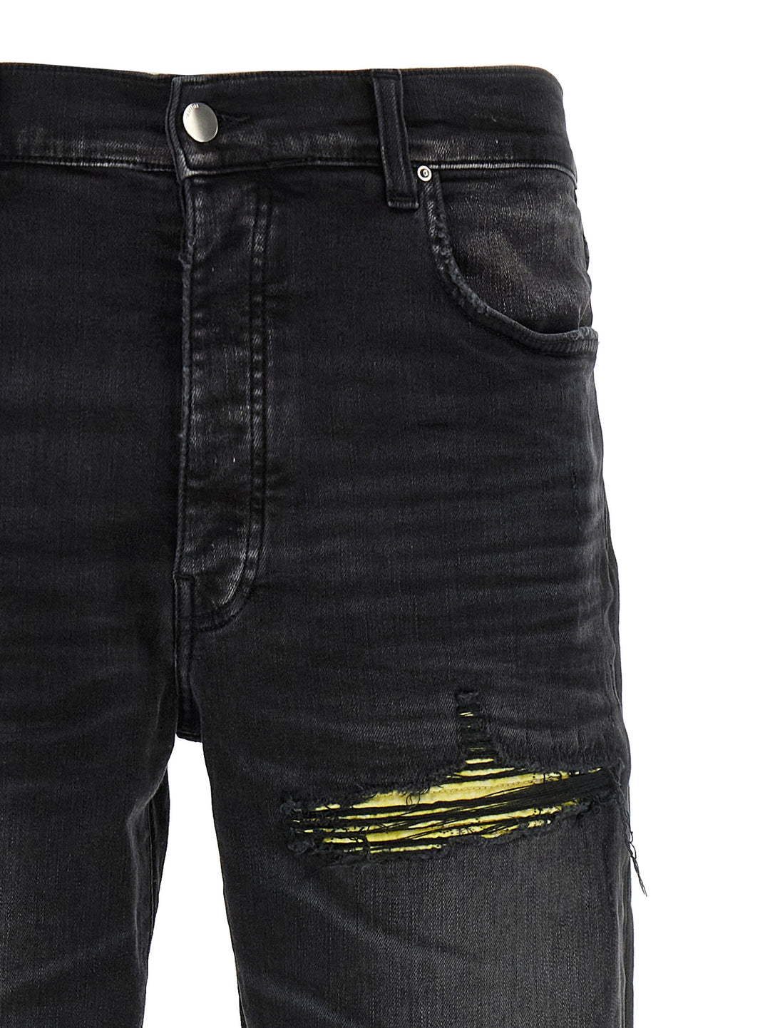 Amiri Mx1 International Jeans - Nero | 921110a9abf646baec6e2c743d7756ff9da7d3b3