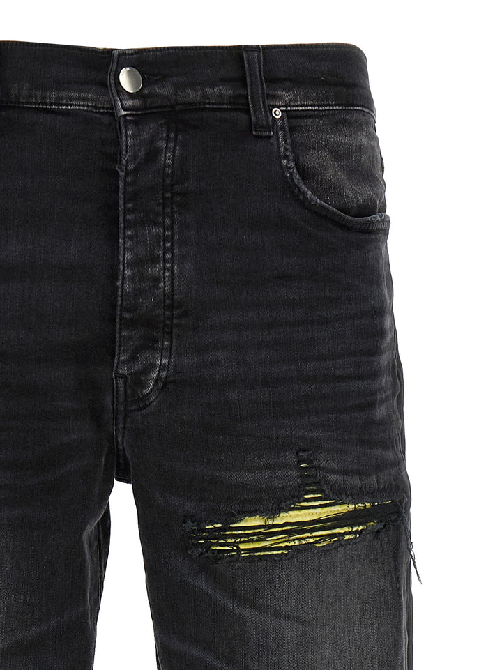 Amiri Mx1 International Jeans - Nero | 921110a9abf646baec6e2c743d7756ff9da7d3b3