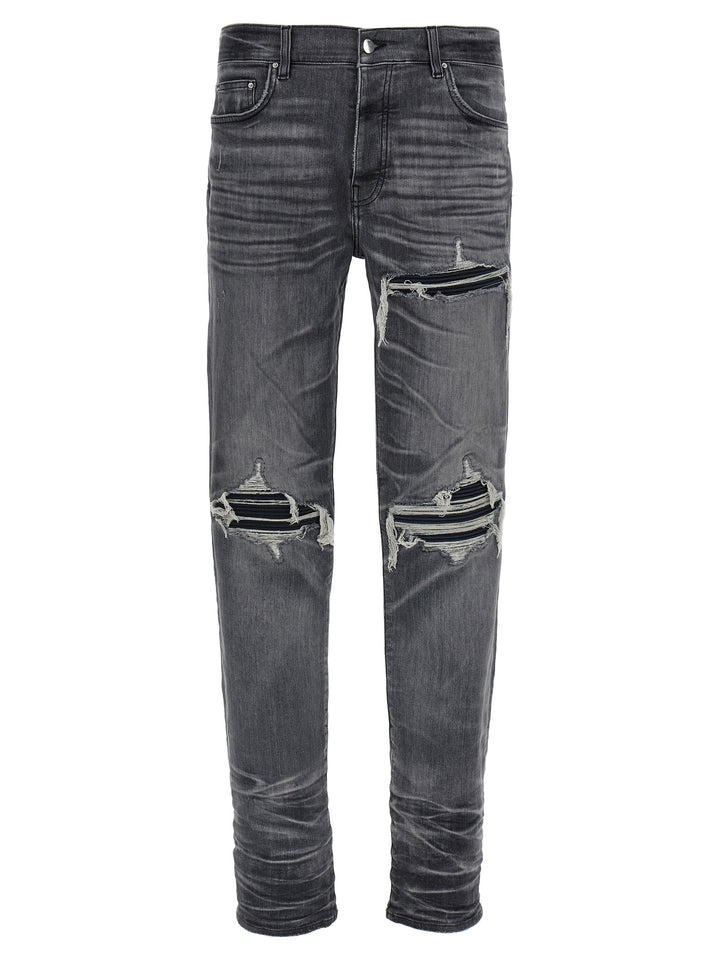 Amiri Suede Mx1 Jeans - Grigio | 855ba551f95514f521b19a5f491d8d7e75842a2a