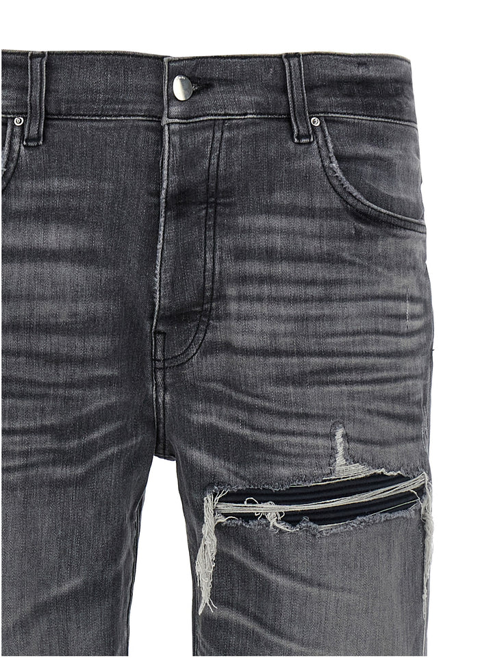 Amiri Suede Mx1 Jeans - Grigio | 57d43299c7614f7671e458828d982d526f31eb4f